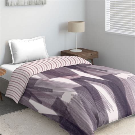 Ddecor Primary Printed Single Bed Comforter 152 X 229 Cm Purple