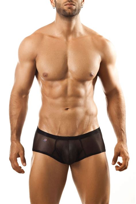 Joe Snyder Bulge Package Enhancing Boxer See Through Black Or White Mesh Ebay