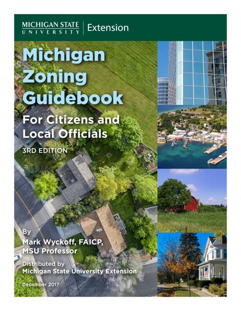 Michigan Zoning Guidebook For Citizens And Local Officials 3rd