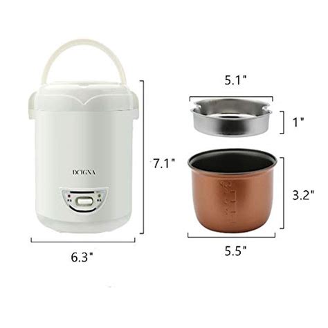 10l Mini Rice Cooker Electric Travel Rice Cooker Small Removable Non