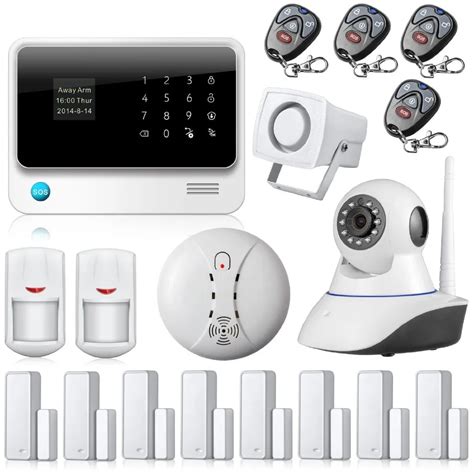 App Controlled Gsm Wifi Alarm System Wireless Security Smart Gprs Home