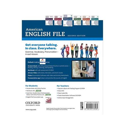 American English File 2nd 2 For Young Adults