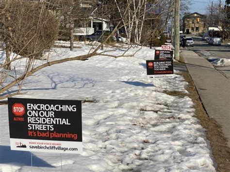 Robust Opposition At Condo Meeting Birch Cliff News