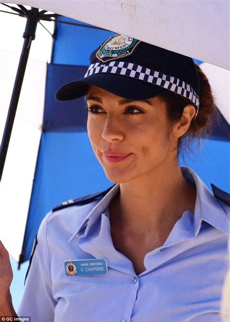 Pia Miller Flaunts Her Ample Assets In A Bikini Military Girl Military Women Police Women