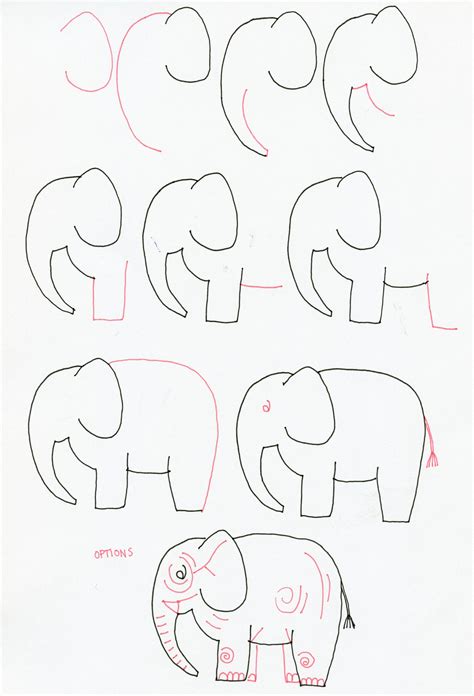 See The Video Learn To Draw The Elephant Friday Fun And Easy Landscape