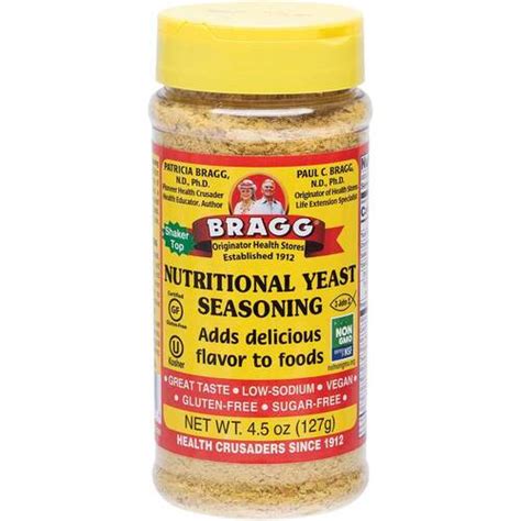 Bragg Nutritional Yeast Seasoning 127g Lorganic Australia