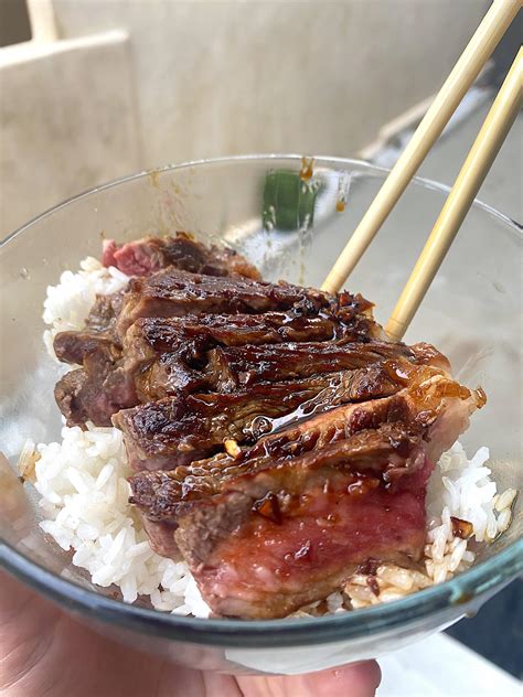 Japanese Steak Rice Bowl Rtonightsdinner