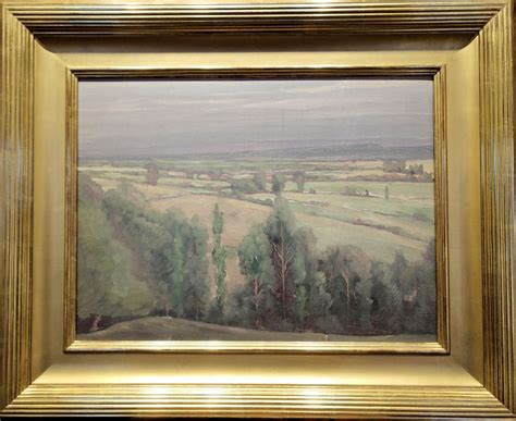 Item At 0365 Woodstock New York 1890s Oil On Canvas By Leon Dabo