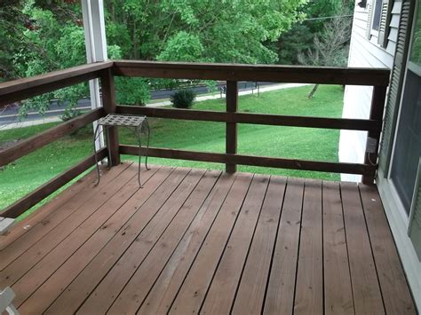 Template guide allows the installer to easily locate and fasten dekpro aluminum top rail brackets as well as locate horizontal baluster spacing without having to measure or center manually. Horizontal Deck Railing: The Advantages and Disadvantages ...
