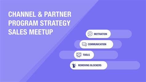 Channel And Partner Program Strategy Sales Meetup