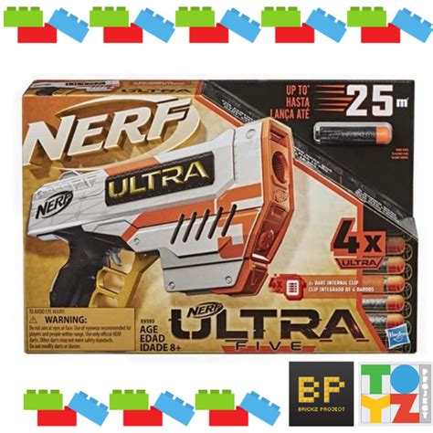 Nerf Ultra Five Blaster Brickz Project
