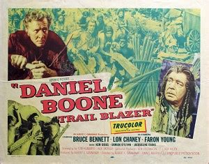 Daniel boone, trail blazer is an drama, action, western movie that was released in 1956 and has a run time of 1 hr 16 min. Daniel Boone, Trail Blazer, 1956, Bruce Bennett, Original Ha
