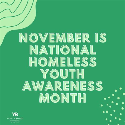 National Homeless Youth Awareness And National Runaway Prevention Month