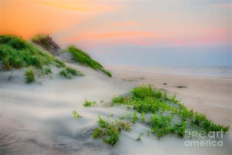 Outer Banks Soft Dune Sunrise Photograph By Dan Carmichael Pixels