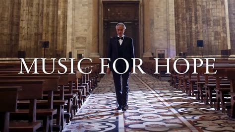 Andrea Bocelli Music For Hope Live From Duomo Di Milano 2020 Opera