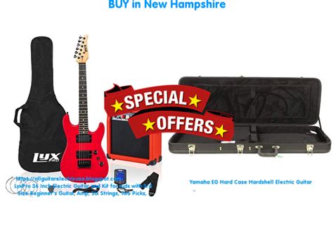 New Hampshire 9 Units Of Lyxpro 36 Inch Electric Guitar And Kit For