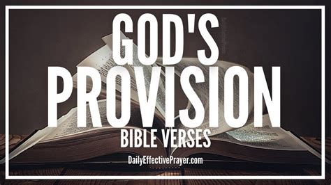 Bible Verses On Gods Provision Scriptures For Gods Provision Audio
