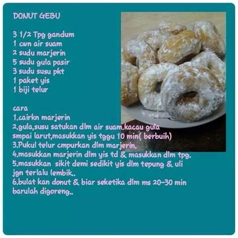 Tapi kebanyakkan first timer akan hadapi masalah donut tak jadi disebabkan. The 25+ best Resepi donut ideas on Pinterest | Easy cake ...