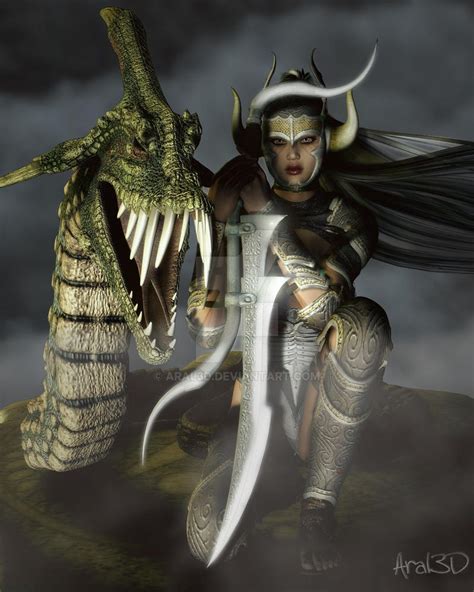 Dragon Queen By Aral3d On Deviantart