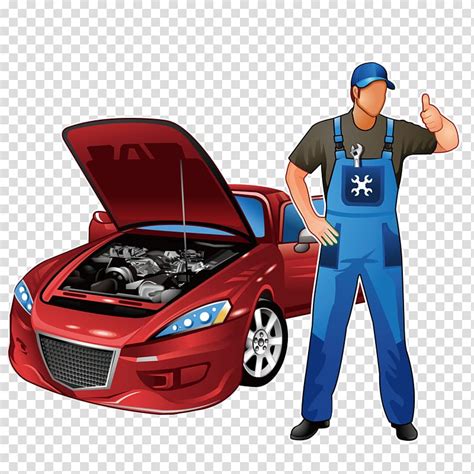 Mechanic Clipart Car Servicing Mechanic Car Servicing Transparent Free