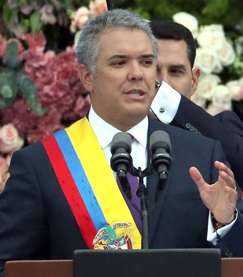 El presidente de colombia iván duque sufrió un atentado este viernes en la región del norte de santander. Iván Duque Márquez - Presidentes de Colombia - Historia de ...