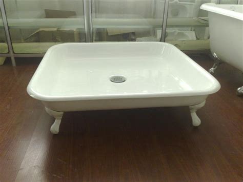Maybe you would like to learn more about one of these? Cast iron porcelain pan for shower | Tiny house shower ...