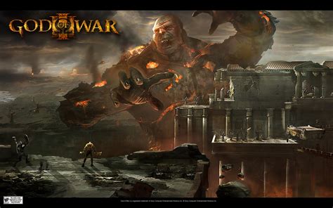 After killing poseidon, kratos is betrayed by gaia and. God Of War III Wallpapers, Pictures, Images