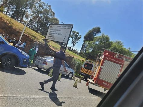 South african emergency workers attend the scene of a roof collapse at charlotte maxeke hospital in johannesburg on march 2, 2017. Charlotte Maxeke hospital shut down