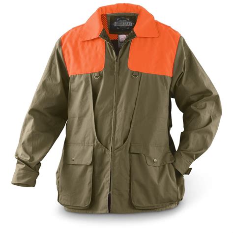 Guide Gear Upland Jacket Olive Drab Blaze 138191 Upland Hunting