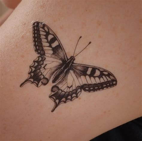 Swallowtail Butterfly Temporary Tattoo Mini Tattoos Cute Tattoos