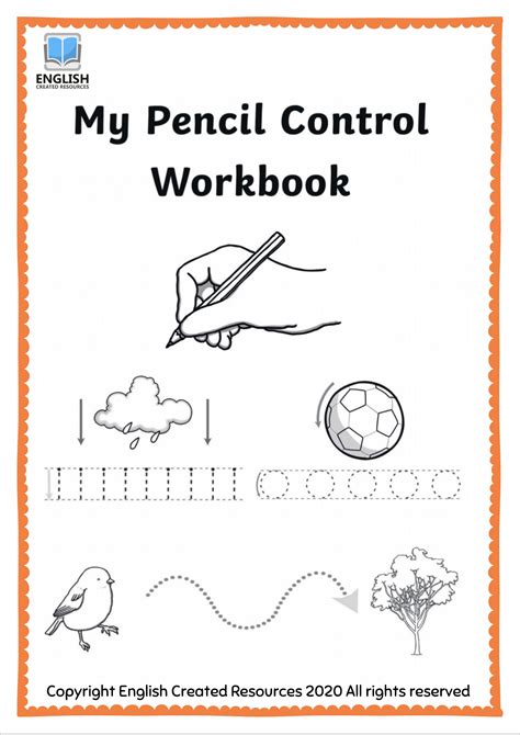 My Pencil Control Worksheets English Created Resources