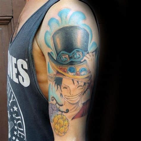 Check spelling or type a new query. 60 Anime Tattoos For Men - Cool Manga Design Ideas