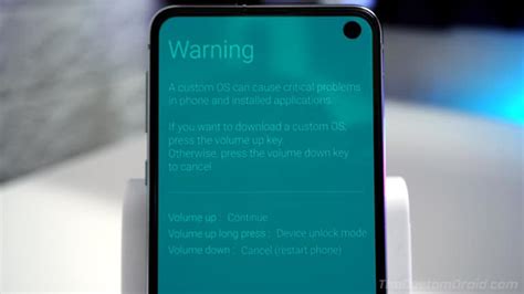 Relock Bootloader On Samsung Galaxy S10 Galaxy S10 And Galaxy S10e Fully Working Method