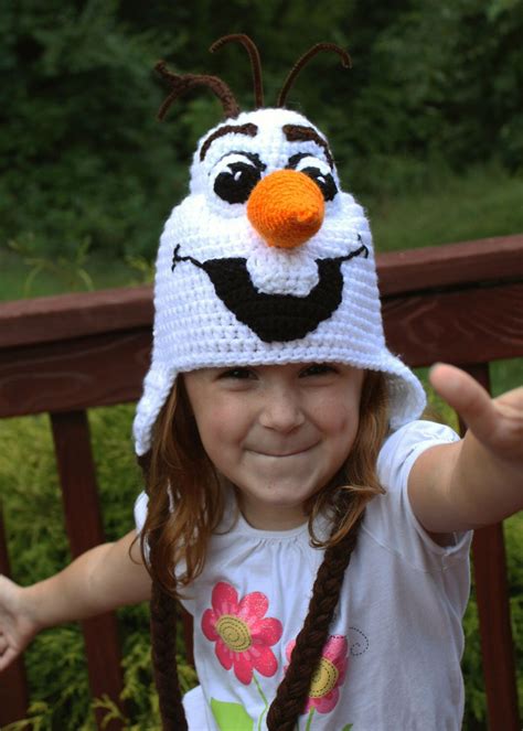 Frozen Olaf Crochet Hat Pattern Olaf Crochet Costume Etsy Crochet