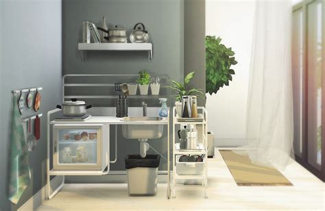 Moony Cat “ikea Inspired” Kitchen Appliances Functional Sims 4 Cc