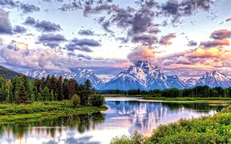 Oxbow Bend In Grand Teton National Park 4k Wallpaper Download
