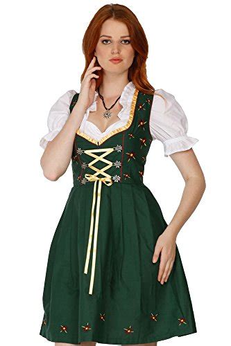 lukas dirndl authentic bavarian trachten dirndl dress 3 pieces with apron and blouse on galleon