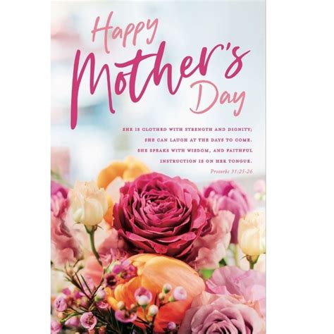 Salt And Light Mothers Day Church Bulletins 100 Count Mardel 8054470