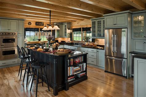 17 Amazing Log Cabin Kitchen Design To Inspire Your Homes Look