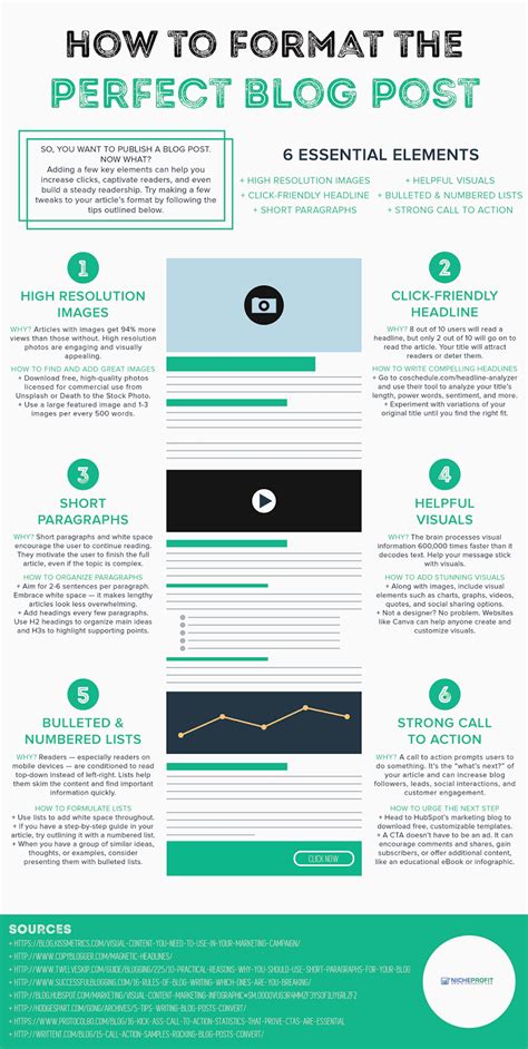 Blog Post Examples Pdf Format Infographic Perfect Tips Blogging