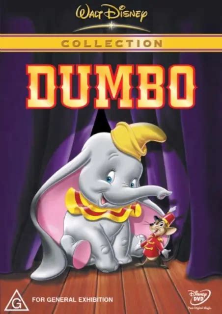 Dumbo Dvd Walt Disney Classic Orginal 2000s Collection Region 4