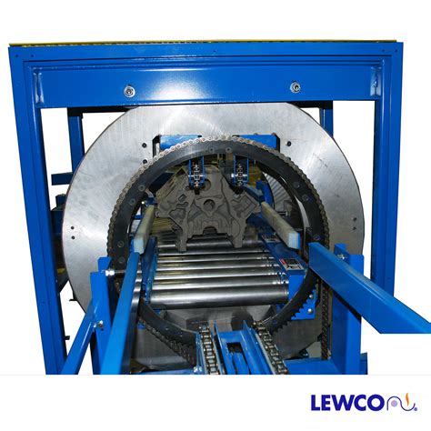 Chain Driven Roller Conveyor With Horizontal Rotation Device Lewco