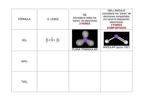 Exercicios Sobre Geometria Molecular