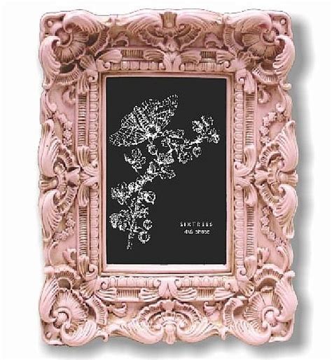 Distressed Pink Baroque Frame By Sixtrees Picture Frames Photo Albums Personalized And