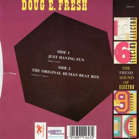 Doug E Fresh Just Having Fun The Original Human Beat Box