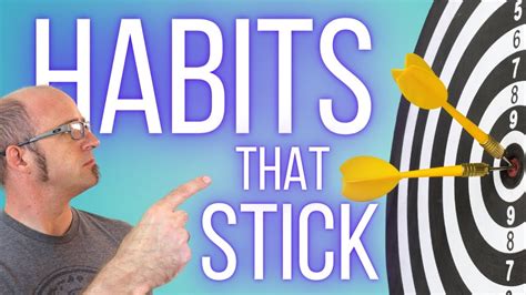 How To Build New Habits 5 Ways To Make Your Habit Stick Youtube