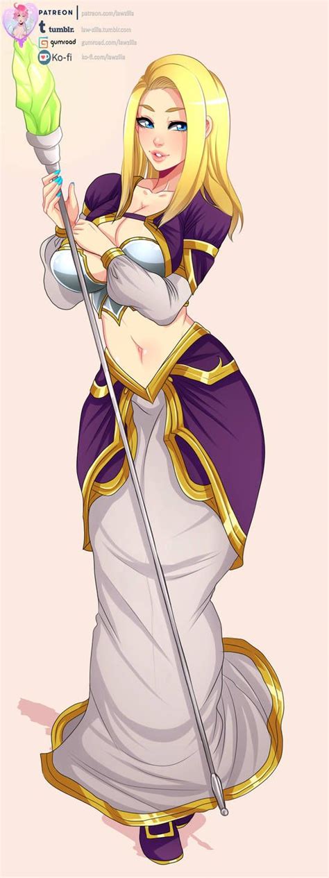 Jaina By Lawzilla World Of Warcraft Patreon Zelda Characters