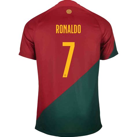 2022 Nike Cristiano Ronaldo Portugal Away Jersey Soccerpro