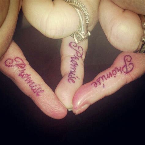 Best Friends Pinky Promise Tattoo Promise Tattoo Pinky Promise