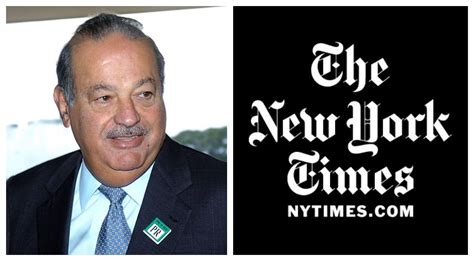 Carlos Slim Is Now The Top New York Times Shareholder The Yucatan Times